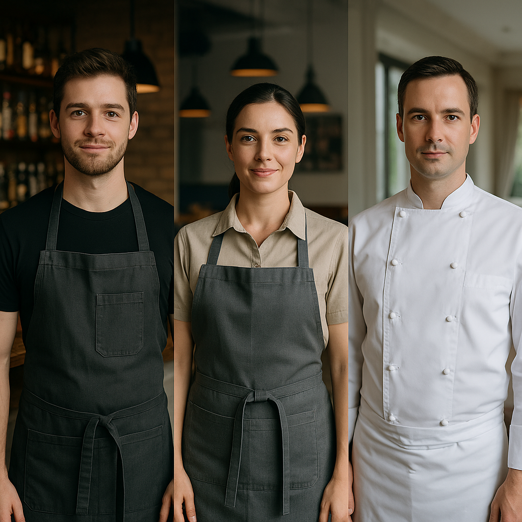 Jak dobrać odzież gastronomiczną do typu lokalu: bar, bistro, fine dining