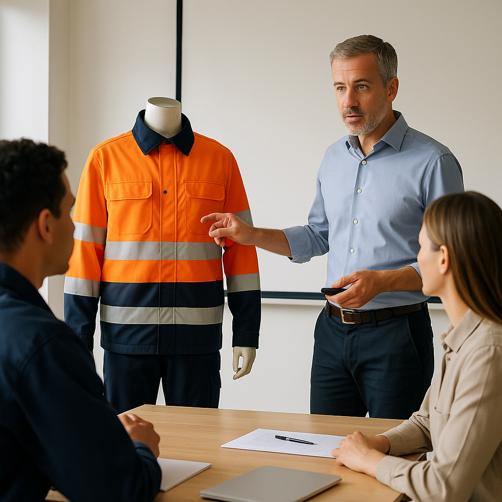 Jak przeprowadzić skuteczne szkolenie BHP dotyczące odzieży w 20 minut