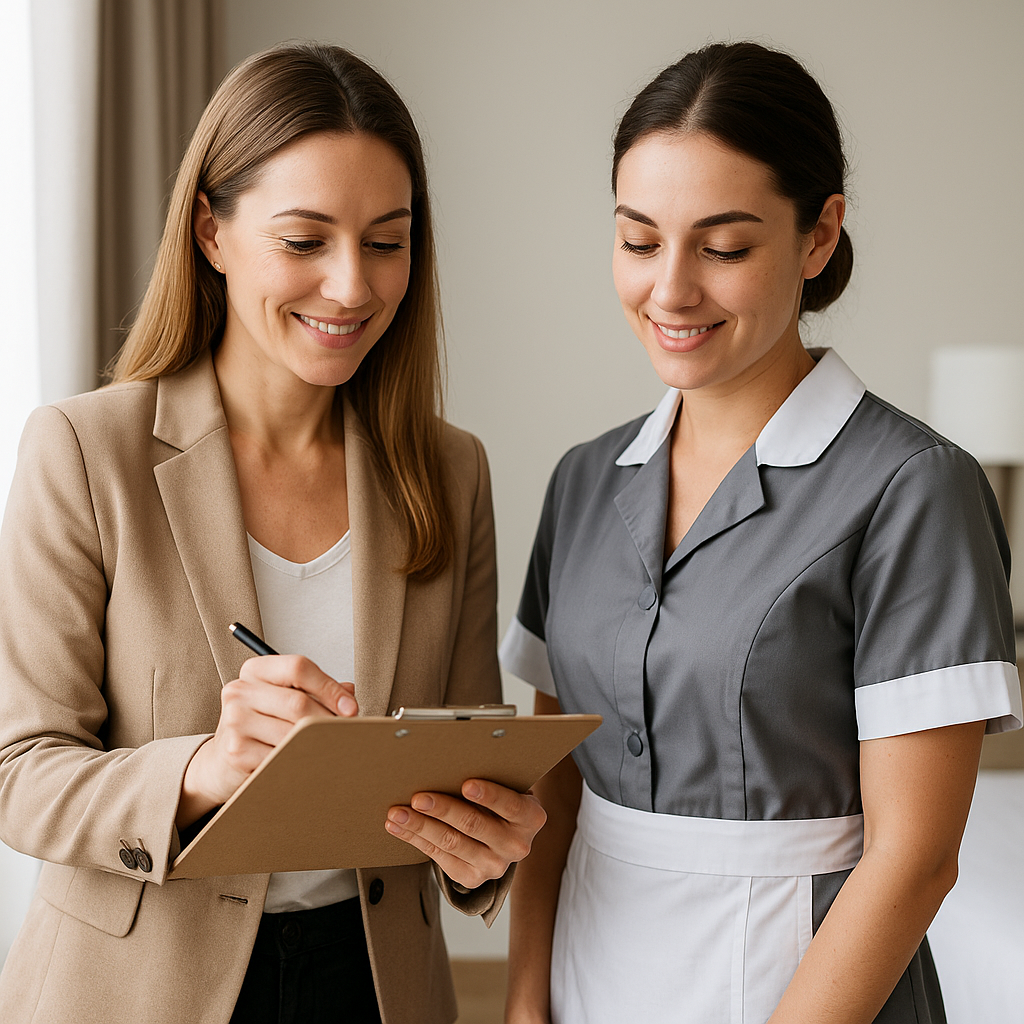 Kontrola czystości uniformów: prosta lista dla managera