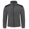 Bluza polarowa szara wstawki czarne roz.M