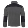 Bluza polarowa szara wstawki czarne roz.M