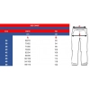 Spodnie Kucharskie stretch czarne roz. 42