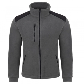 Bluza polarowa  szara wstawki czarne roz.XXL