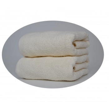 Ręcznik kremowy hotelowy kąpielowy 140x70 - Extra Soft