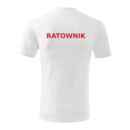 Komplet RATOWNIK czapka koszulka spodenki roz. XXL* – odzież gastronomiczna Gastronix - inne ujęcie
