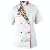 Bluza kucharska damska kitel biały W3 z twoim nadrukiem logo roz. M