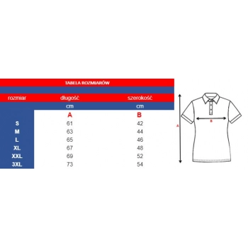 Koszulka polo kelnerska damska lawendowa roz.XL