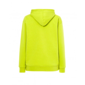 Bluza dresowa  męska z kapturem kolor neon żółty roz.XL