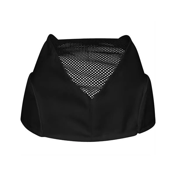 Czapka furażerka czarna z siatką premium – odzież gastronomiczna Gastronix - dodatkowe zdjęcie